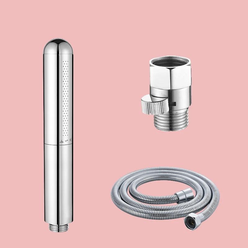 Simple Handheld Shower Head Square 304 Stainless Steel Shower Head by BowLift