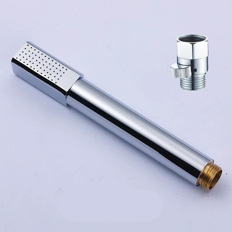 Simple Handheld Shower Head Square 304 Stainless Steel Shower Head by BowLift