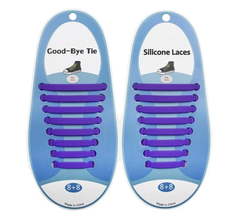 Elastic Silicone No-Tie Shoelaces by BowLift