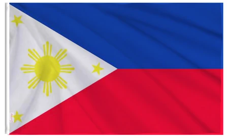 The national flag of Philippines, Philippine Flag,Flag of Philippines -3X5FT Filipino Banner by flagsshop