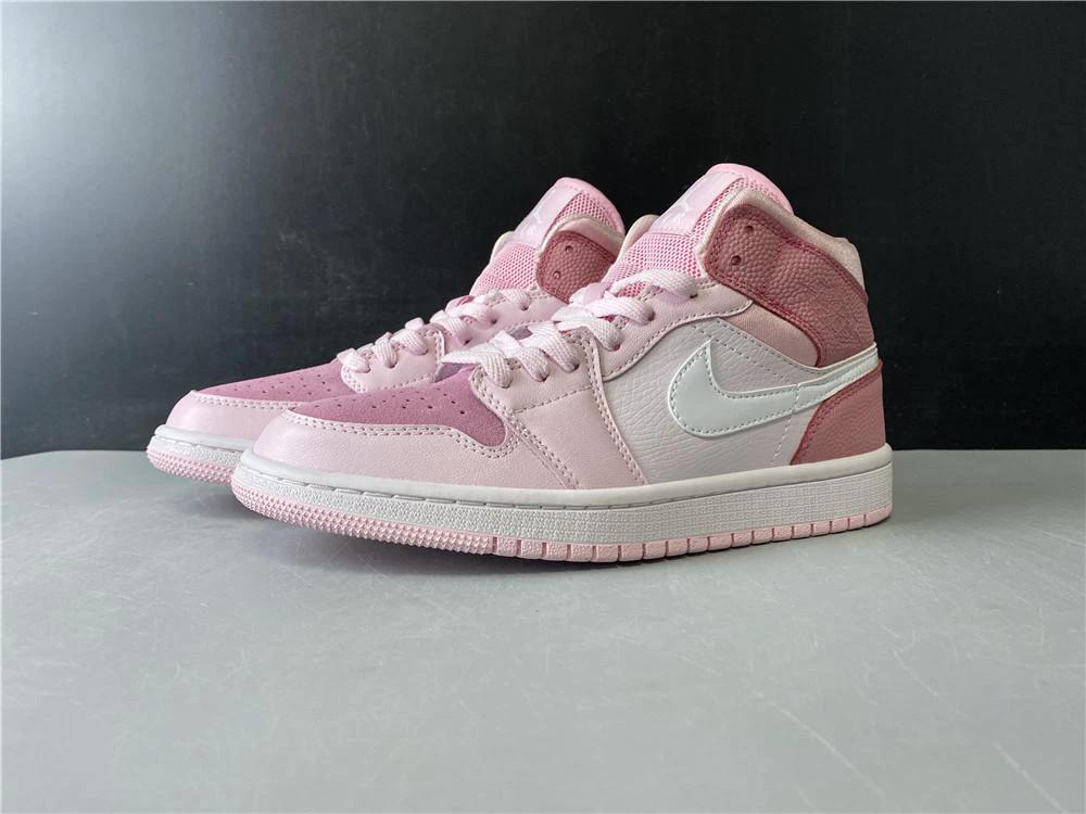 Air Jordan 1 Mid Digital Pink (W) by Air Jordan