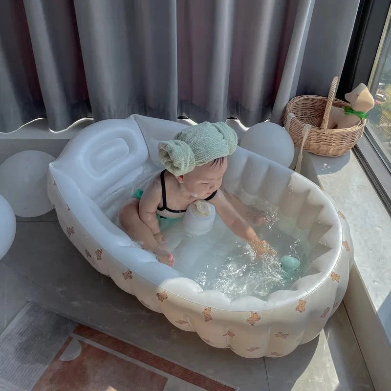 Inflatable Baby Bathtub for Travel – BubbleNest by BowLift