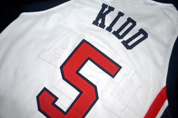 Jason Kidd Jersey #5 Team USA Basketball Navy White by My store basketball