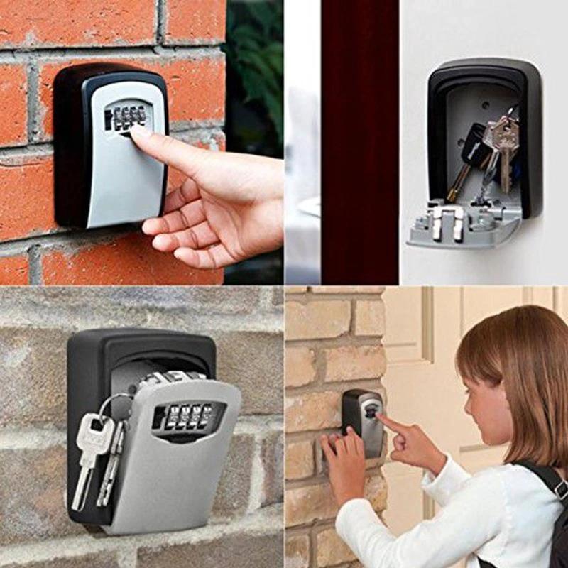 Wall key box with password by Bowlift