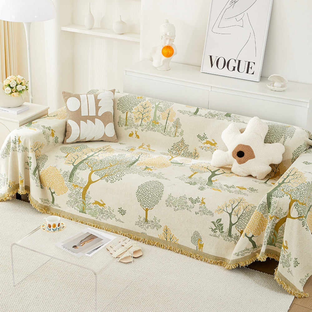 Eden Grove Chenille Sofa Cover by Casa & Beyond