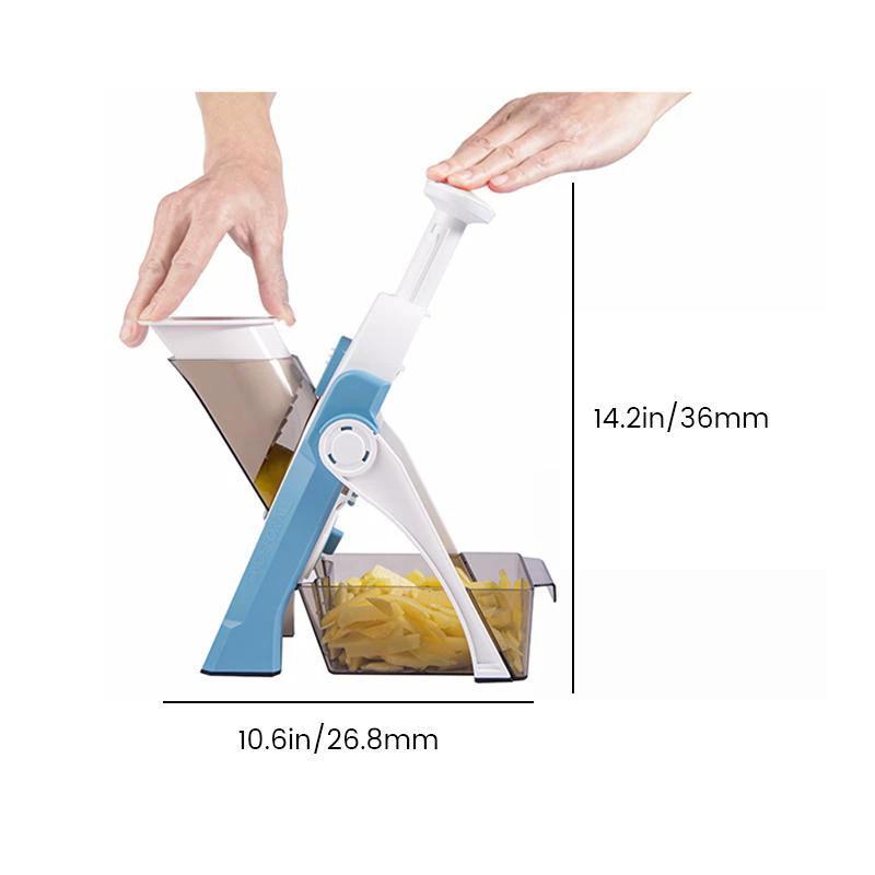 Adjustable Safety Vegetable Cutter by Bowlift