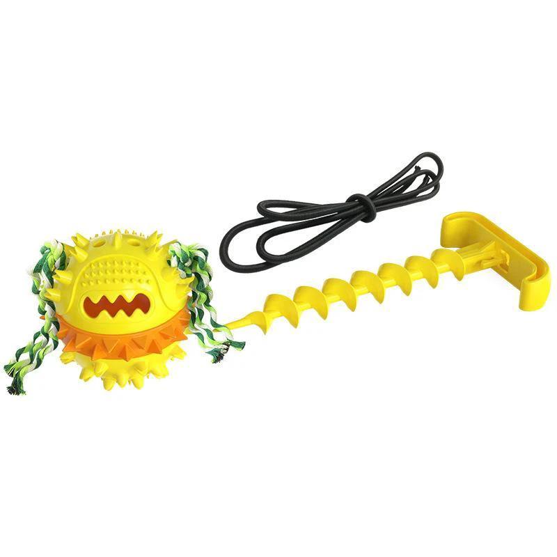 Outdoor toy rope ball for pets by Bowlift