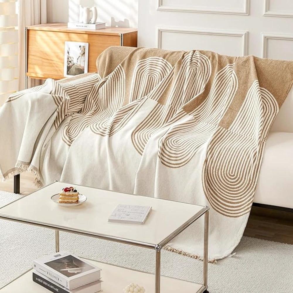 Lyra Chenille Sofa Cover by Casa & Beyond