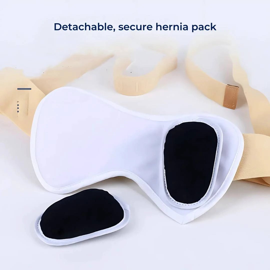 ReliefGuard Adjustable Inguinal Hernia Support Belt | Comfortable Breathable Inguinal Hernia Brace for Men - Improves Mobility Bowlift by Bowlift