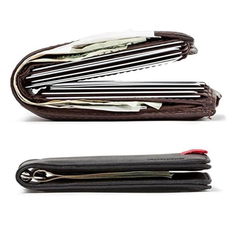 Men's Extra Thin Leather Wallet by Bowlift