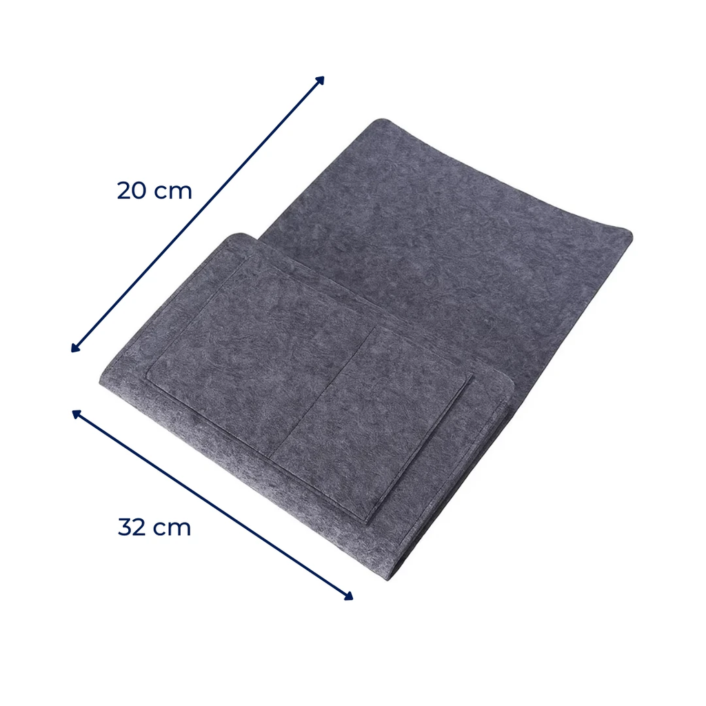 Essentials Within Reach – Thick Felt Durable Material – Save Space Stay Organised & Enjoy Nighttime Comfort Bowlift by Bowlift