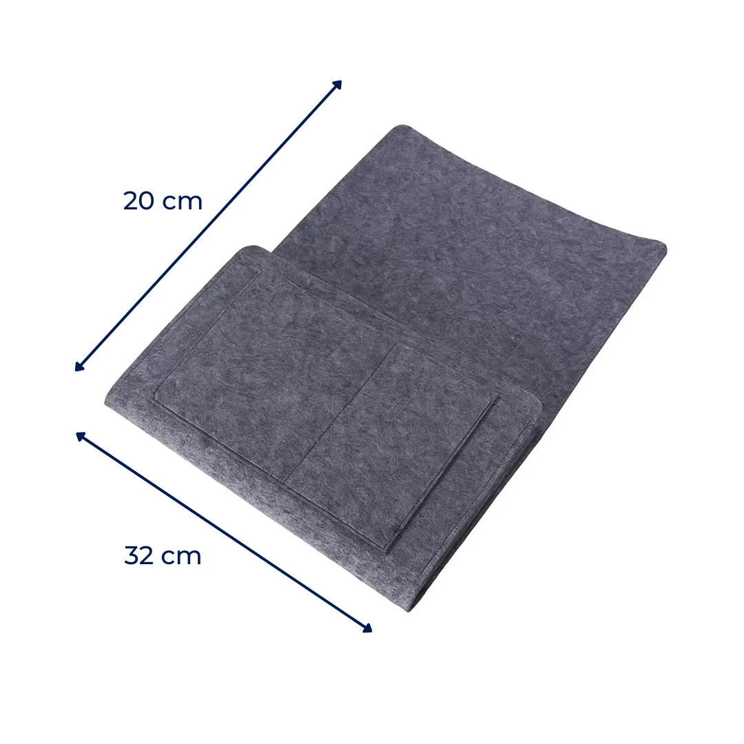 Essentials Within Reach – Thick Felt Durable Material – Save Space Stay Organised & Enjoy Nighttime Comfort Bowlift by Bowlift