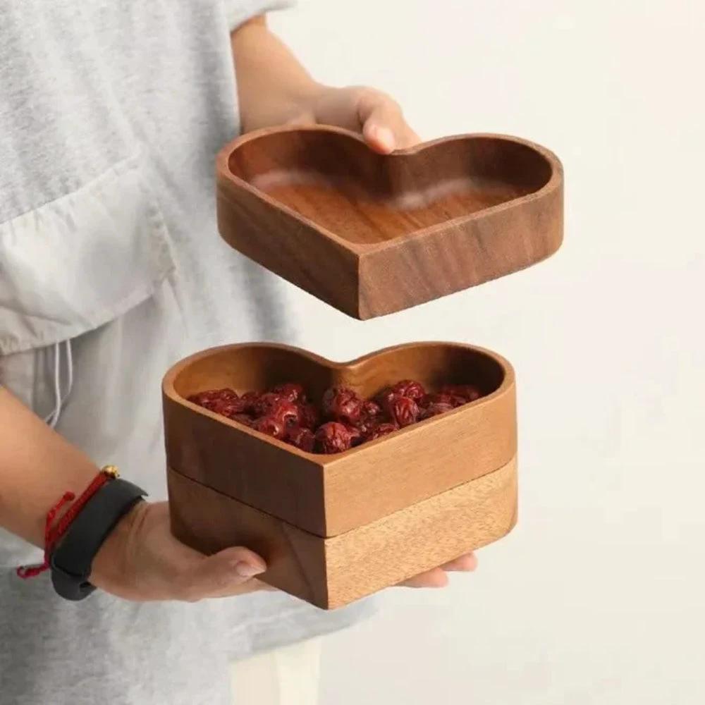 Rustic Heart Snack Tray Collection | 4pcs by Casa & Beyond