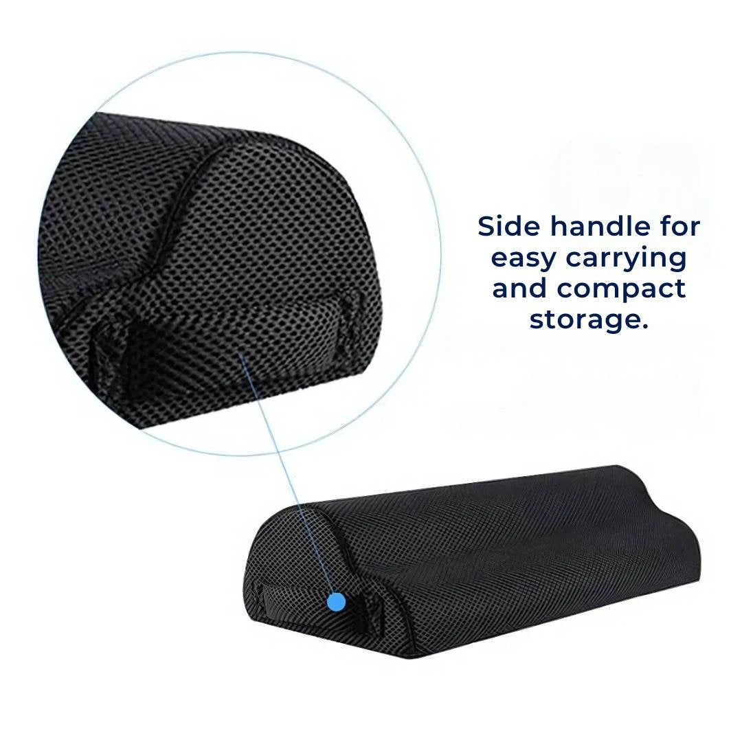 ErgoLift Comfort Foot Rest Cushion | Ergonomic Support - Improved Circulation - Back Pain Relief - Enhanced Posture - at Home or Office Bowlift by Bowlift