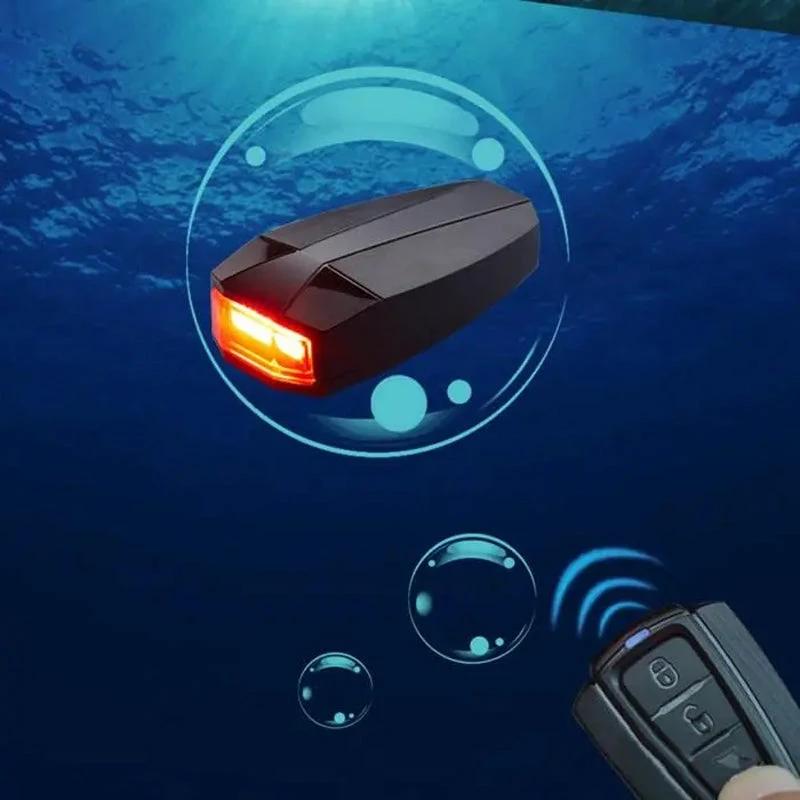 Intelligent sound and light alarm rear for bicycle by Bowlift