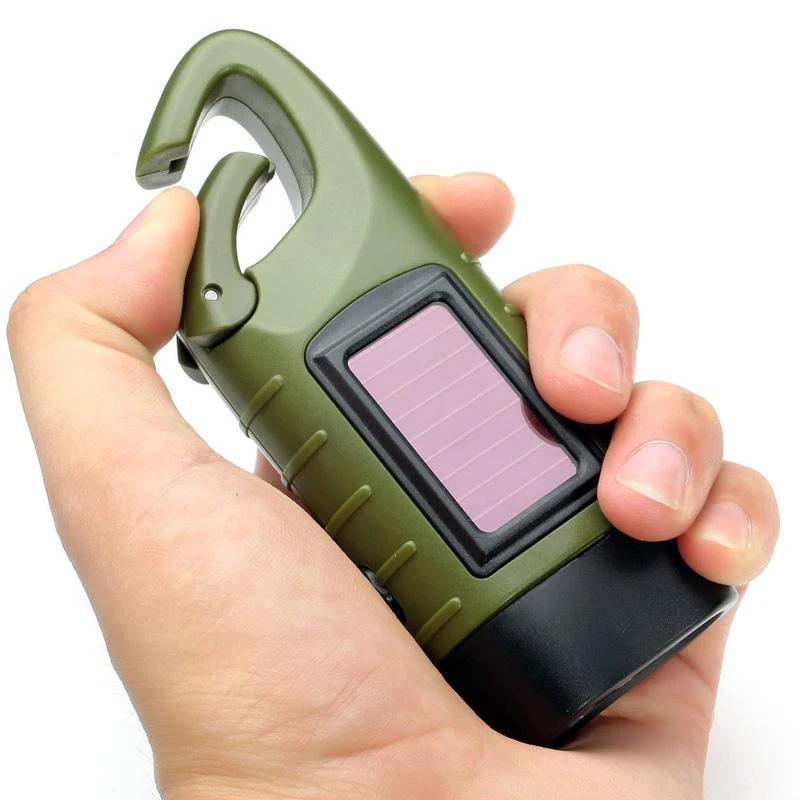 Rechargeable emergency flashlight for outdoor use by Bowlift