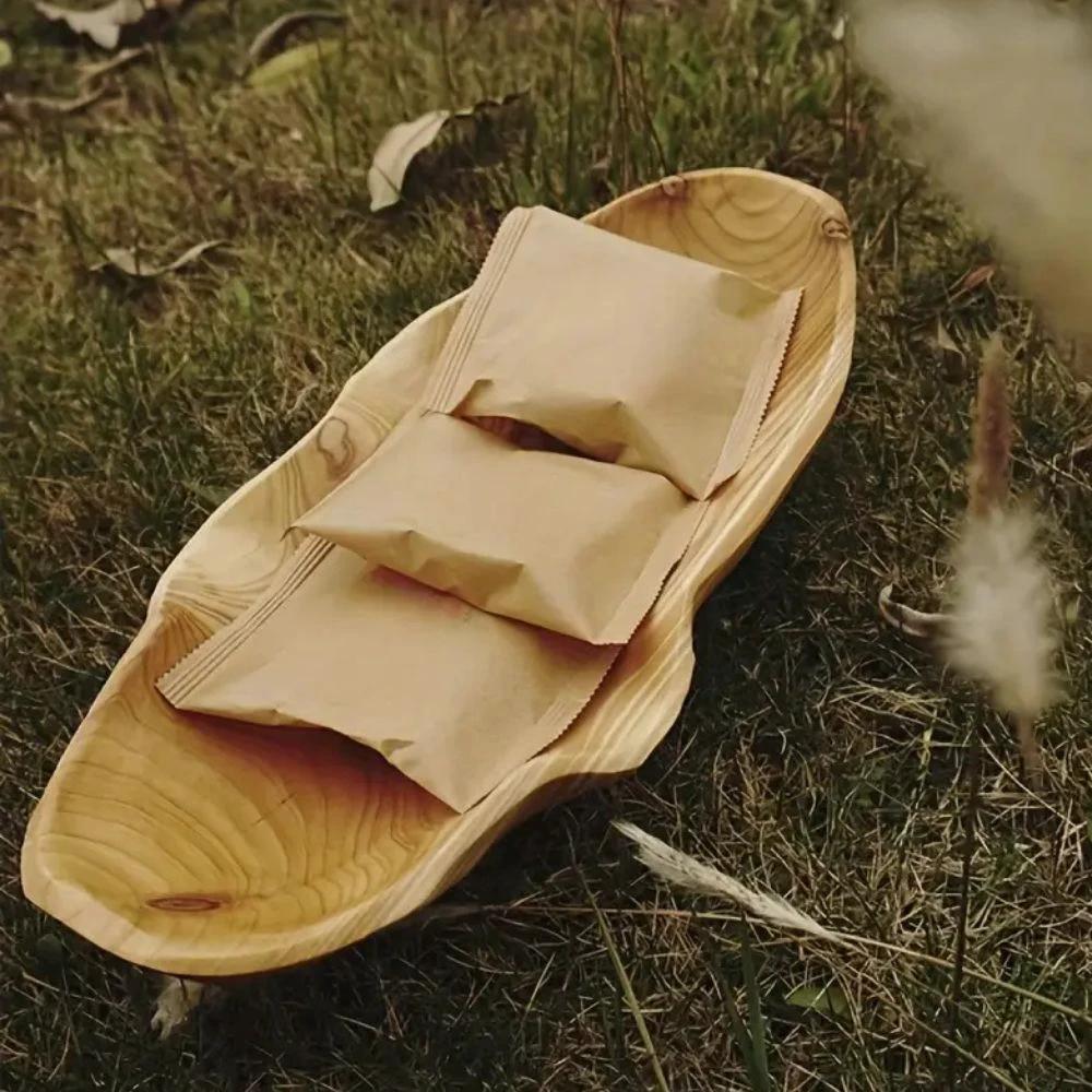 Mini Arc Wooden Tray by Casa & Beyond