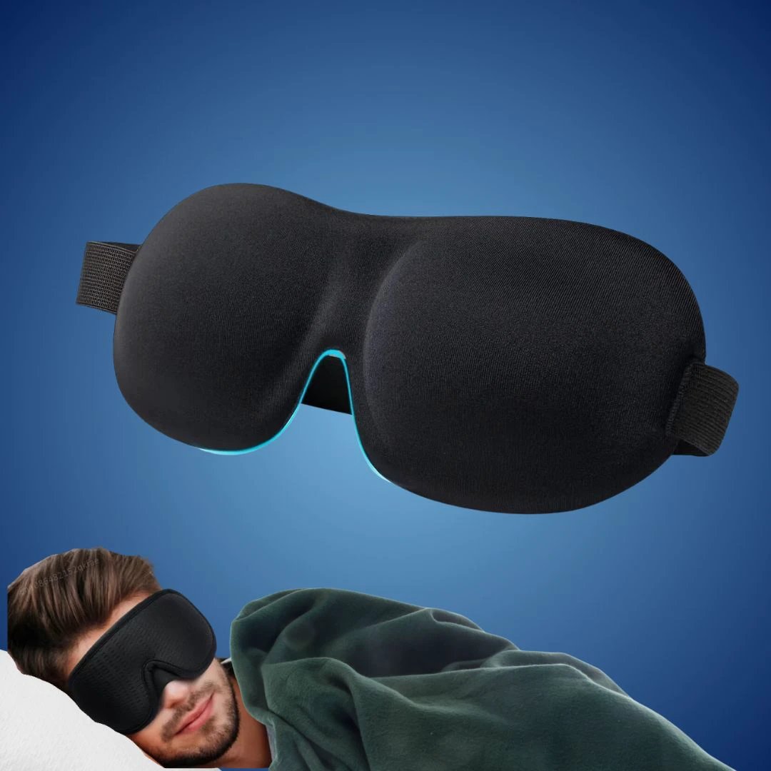 LumiShade Darkening Sleeping Mask | Light Blocking Comfort - for Shift Workers - Travelers - Light Sensitive Sleepers Bowlift by Bowlift