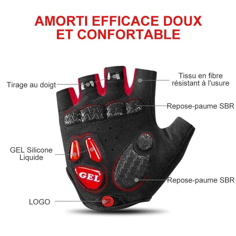 Half Finger Bicycle Gloves by Bowlift