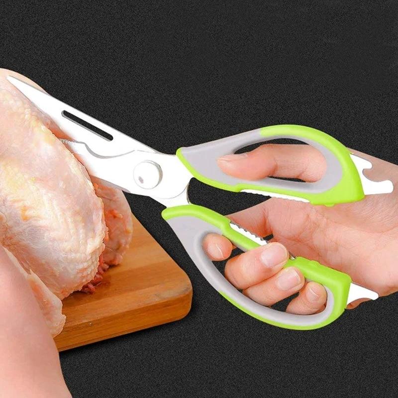 Multifunctional kitchen scissors by Bowlift