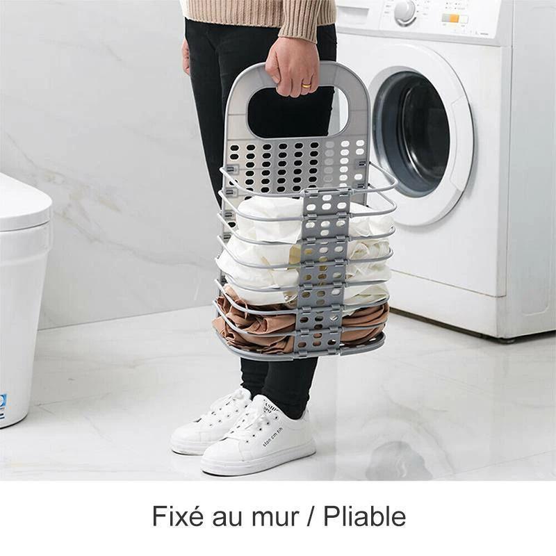 Collapsible laundry basket household by Bowlift