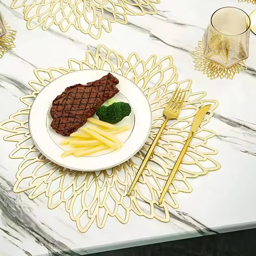 Chrysanthemum Charm Placemat by Casa & Beyond