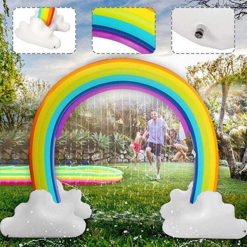 Rainbow Spray Bow Inflatable by Bowlift