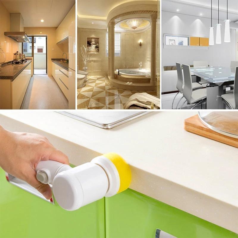 Multifunctional electric cleaning brush by Bowlift