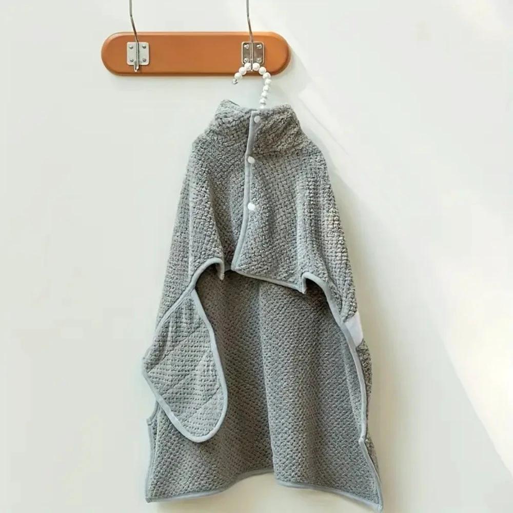 Gentle Touch Dog Drying Towel Robe by Casa & Beyond