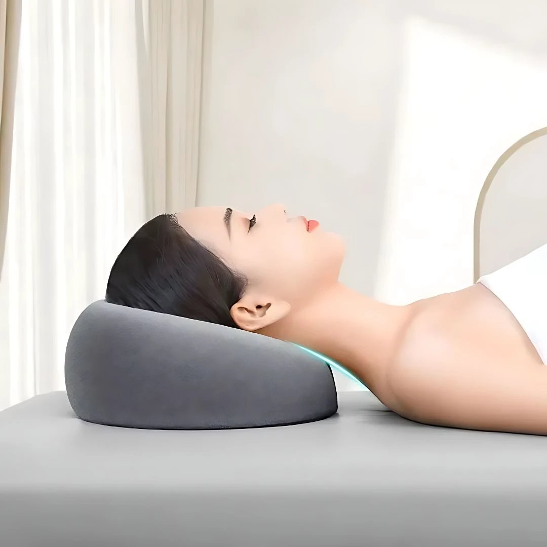 FaceEase | Face‑Down Pillow – Pressure Relief Support – Contoured Memory Foam – Ideal for Massage Beauty & Stomach Sleeping Bowlift by Bowlift