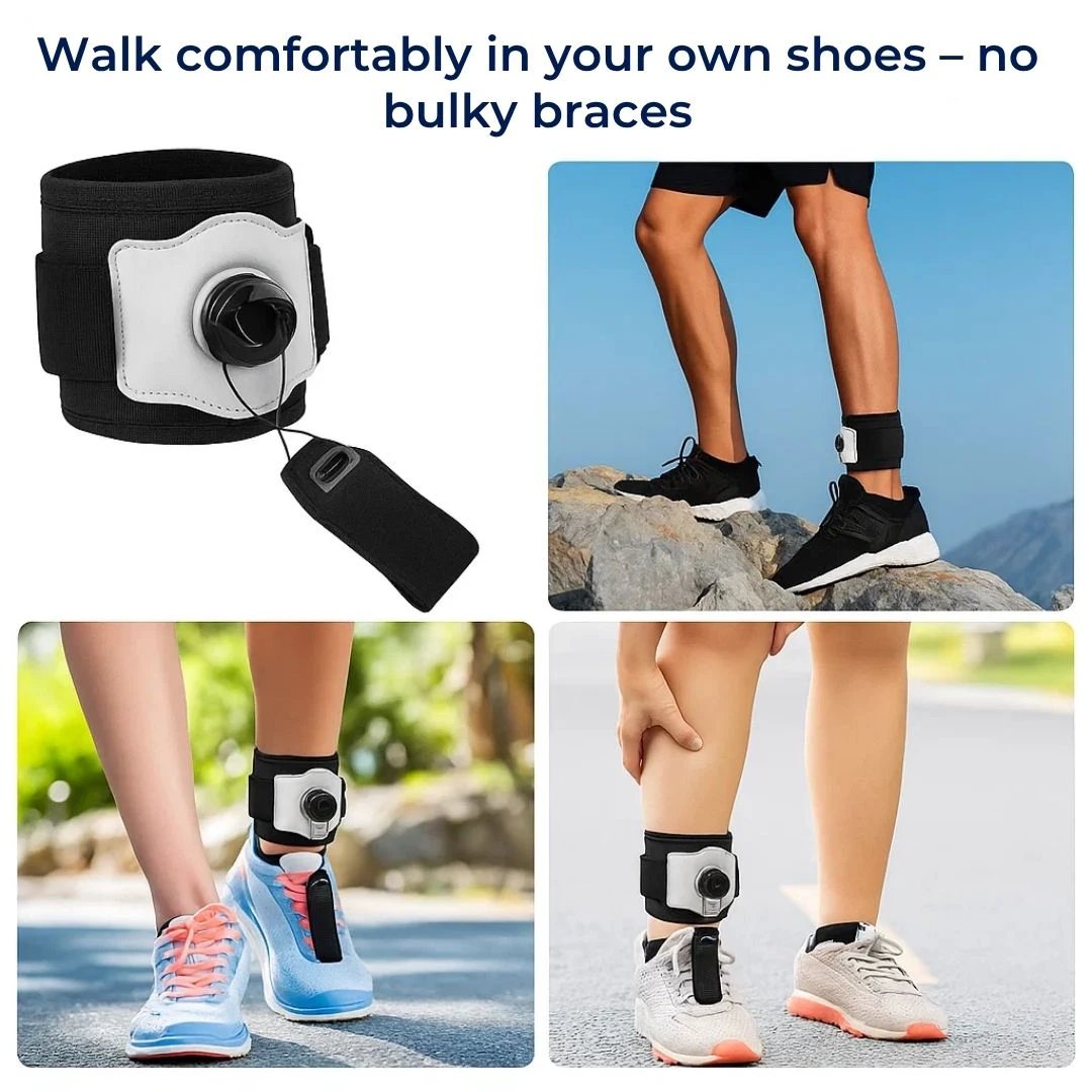 Adjustable AFO Support – Breathable & Lightweight – Prevents Trips – Improves Balance & Walking Confidence Bowlift by Bowlift