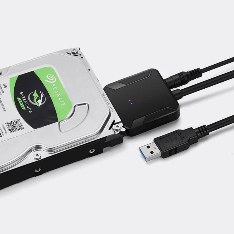 USB 3.0 to SATA III hard drive adapter by Bowlift