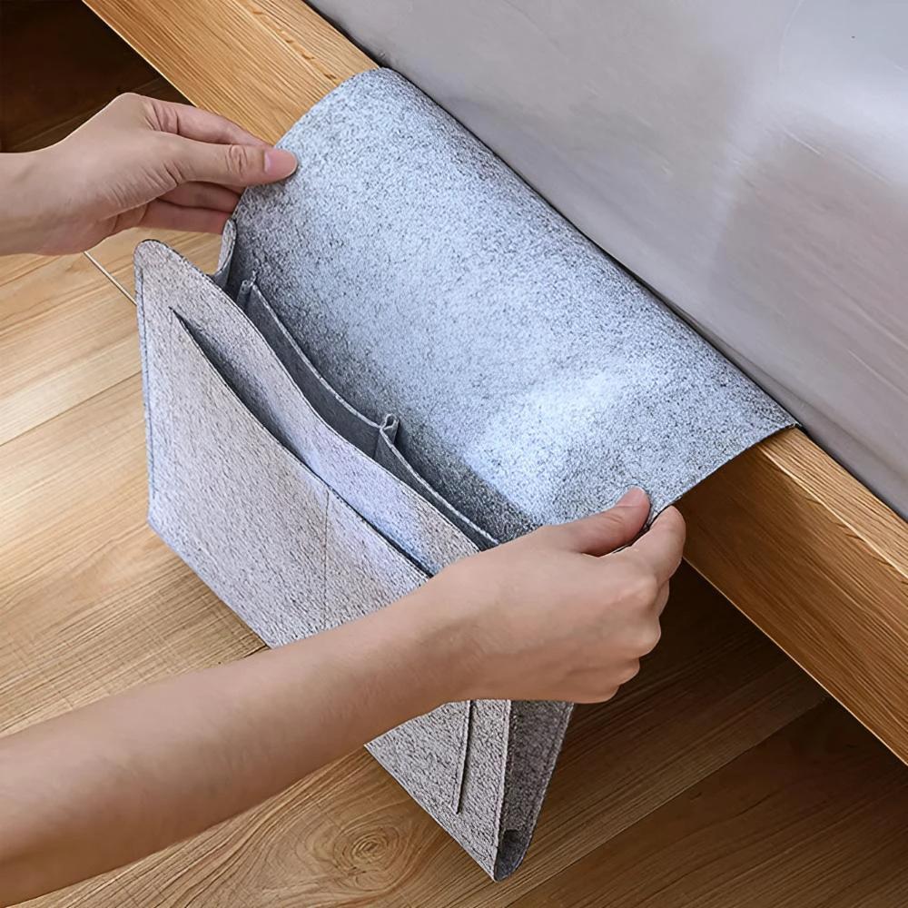 All-in-One Bedside Organizer by Casa & Beyond