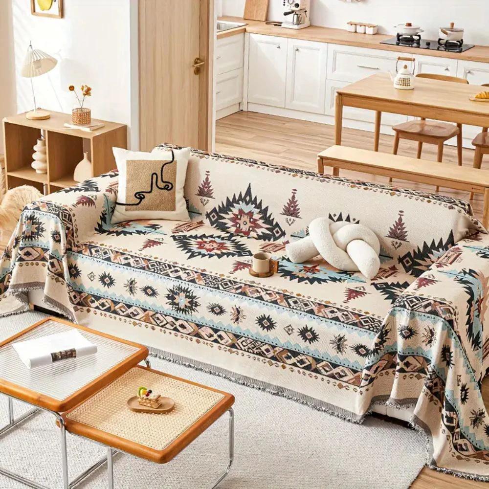 Tribal Weave Sofa Cover by Casa & Beyond