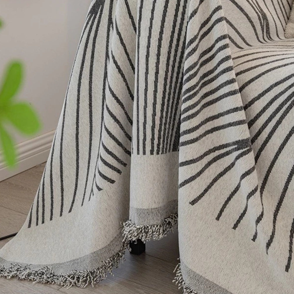Calista Wave Chenille Sofa Cover by Casa & Beyond