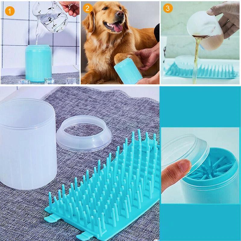 Drink cup for pets' paws by Bowlift