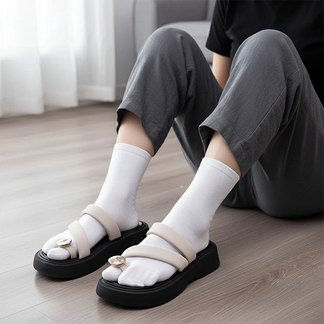 Toe Bunion Socks – Cushioned Support – Pain Relief – Reduces Swelling – Improves Alignment – All-Day Comfort Bowlift by Bowlift