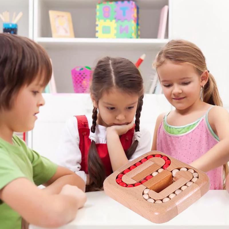 Toy Labyrinth Game made of Wood by Bowlift