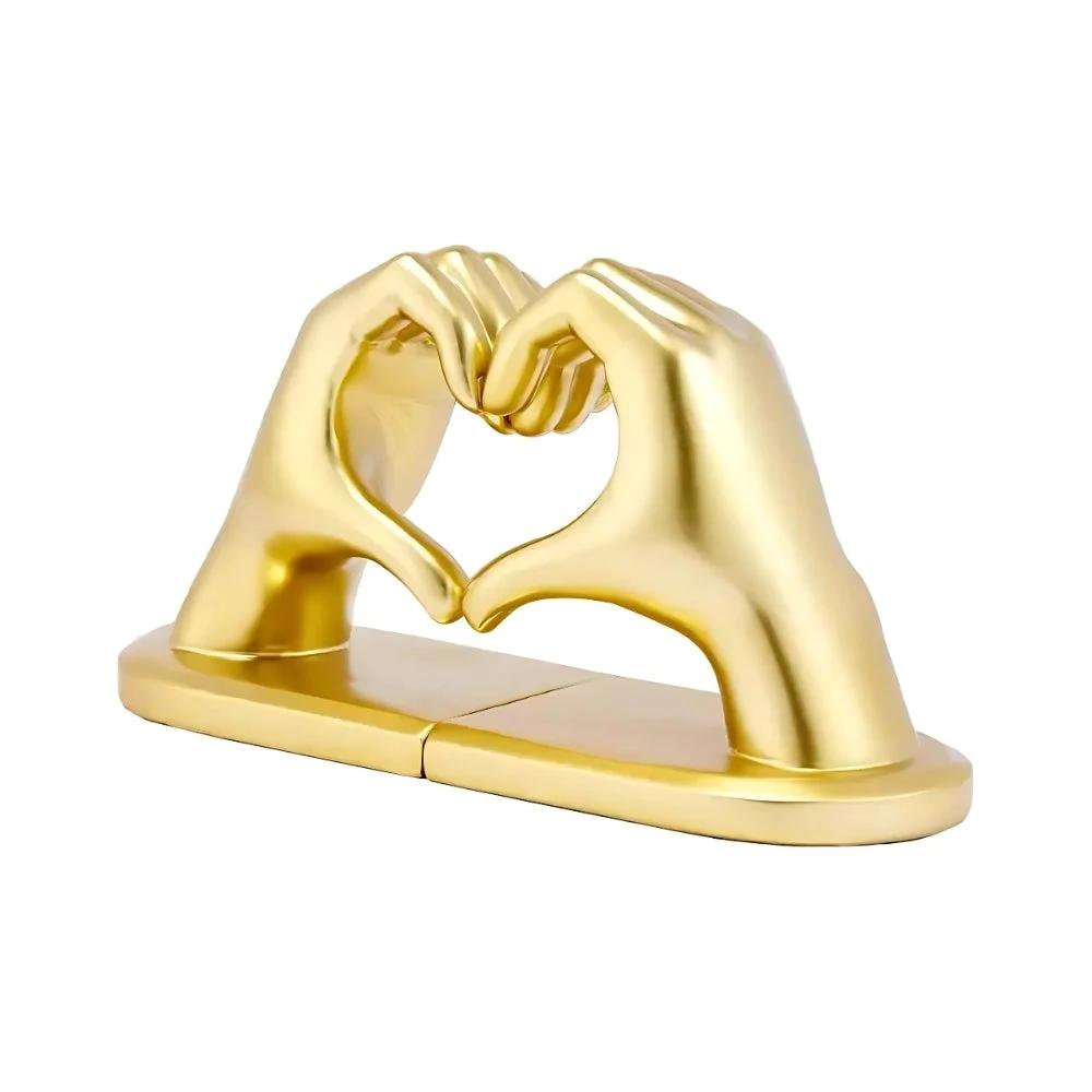 Amora Resin Love Gesture Bookends by Casa & Beyond