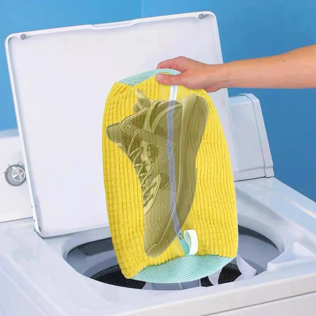 Zippered Shoe Laundry Bag - Reusable and Portable Washing Machine Shoe Washing Bag for all kind of Shoes Bowlift by Bowlift