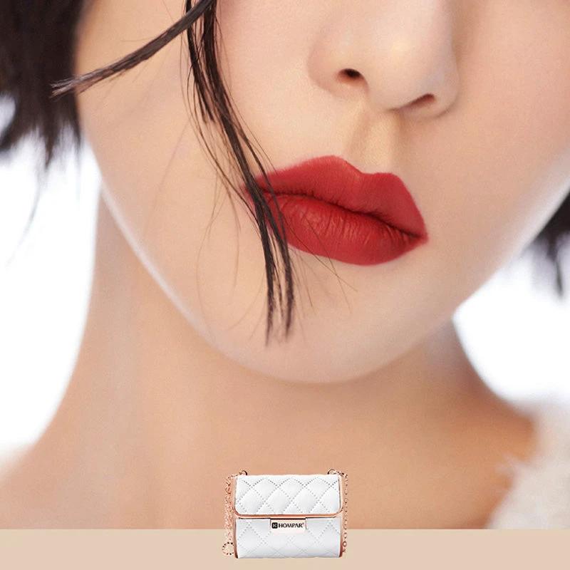 Lipstick Set Velvet Matte with Glamour Chain Handbag by Bowlift