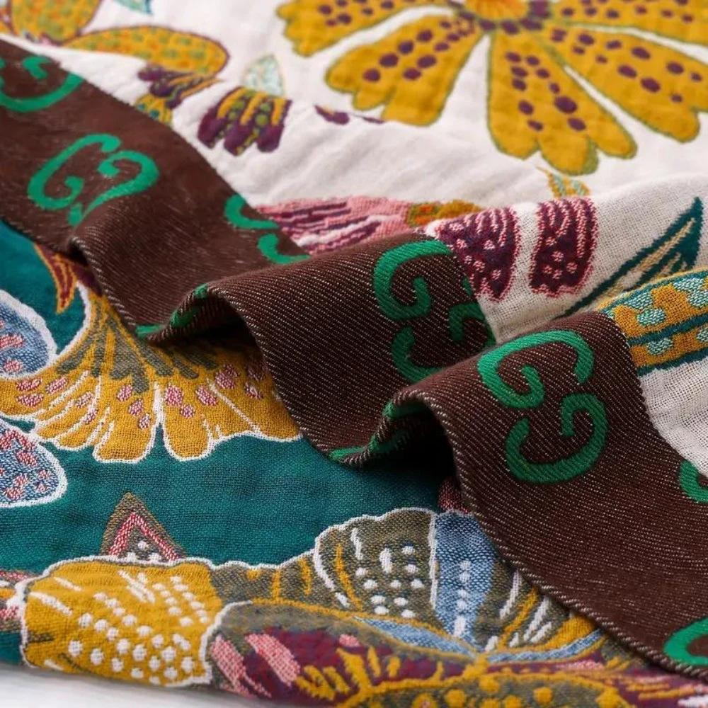 Charm Floral Blanket Throw by Casa & Beyond
