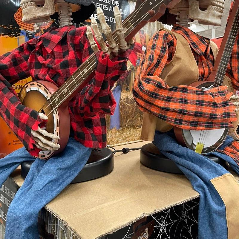 Animated Duel Banjo Skeletons S DrôLes by Bowlift
