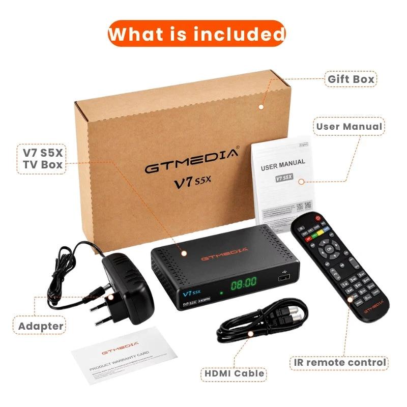 V7 S5X Freeview Box Recorder – HD TV Recording Device with Built-in Freeview by BowLift