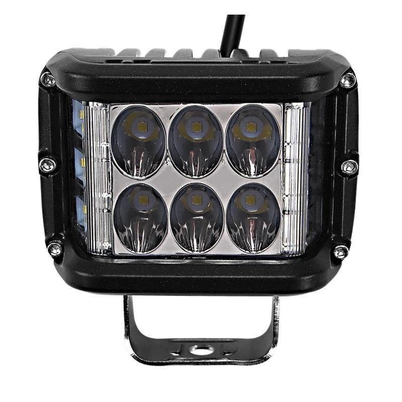 LED strobe spotlight with three sides for car by Bowlift