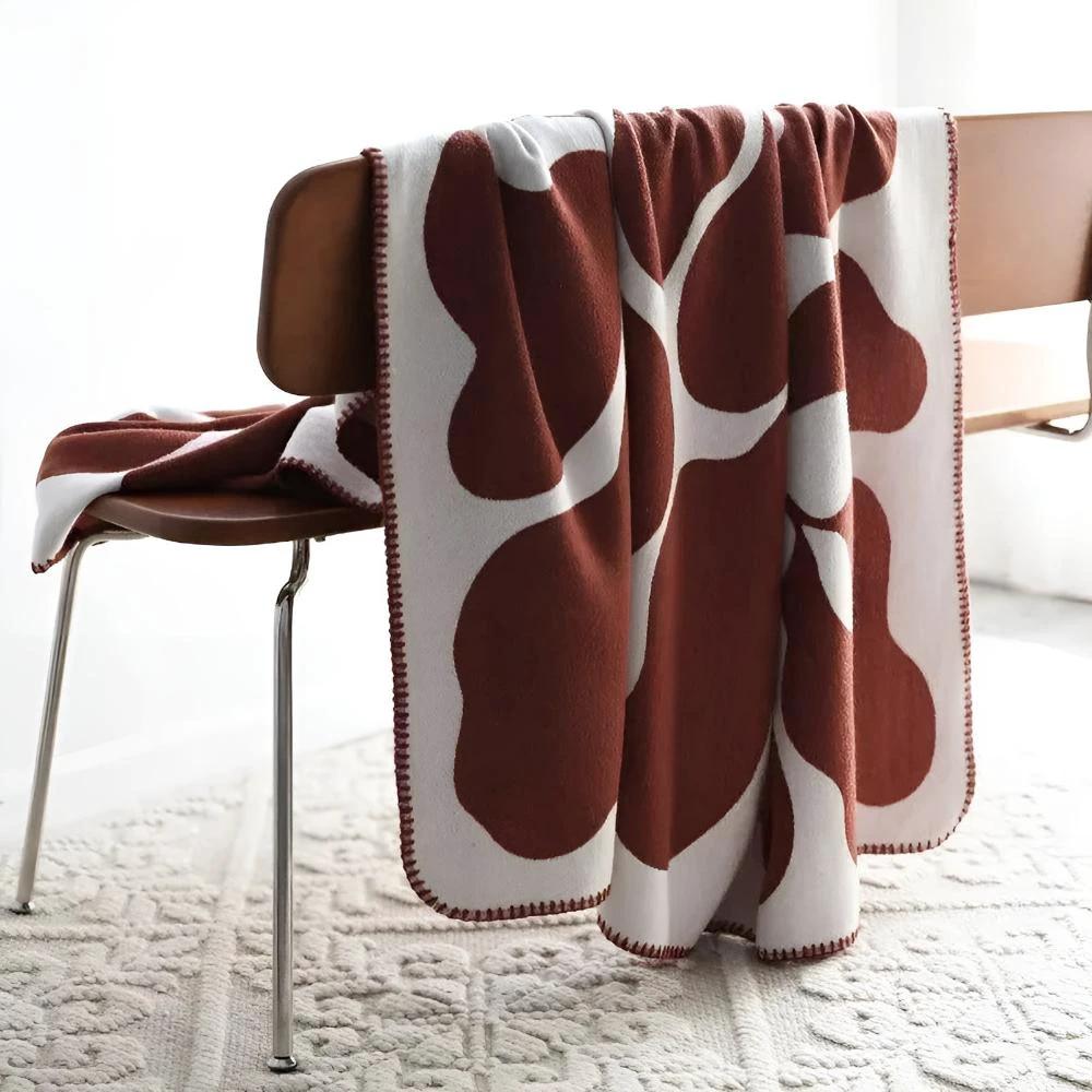 Abstract Pattern Acrylic Blanket by Casa & Beyond