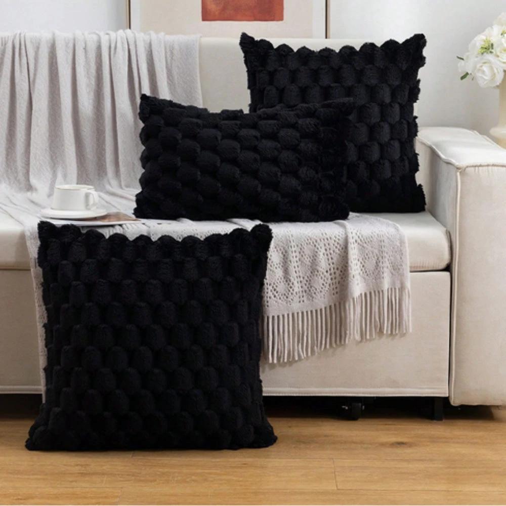 Plush Marshmallow Cushion Cover by Casa & Beyond