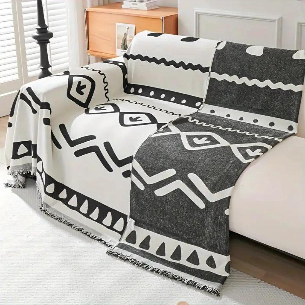 Bohemian Reversible Sofa Cover by Casa & Beyond