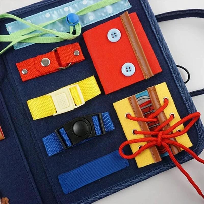 Montessori Preschool Children's Activity Board by Bowlift