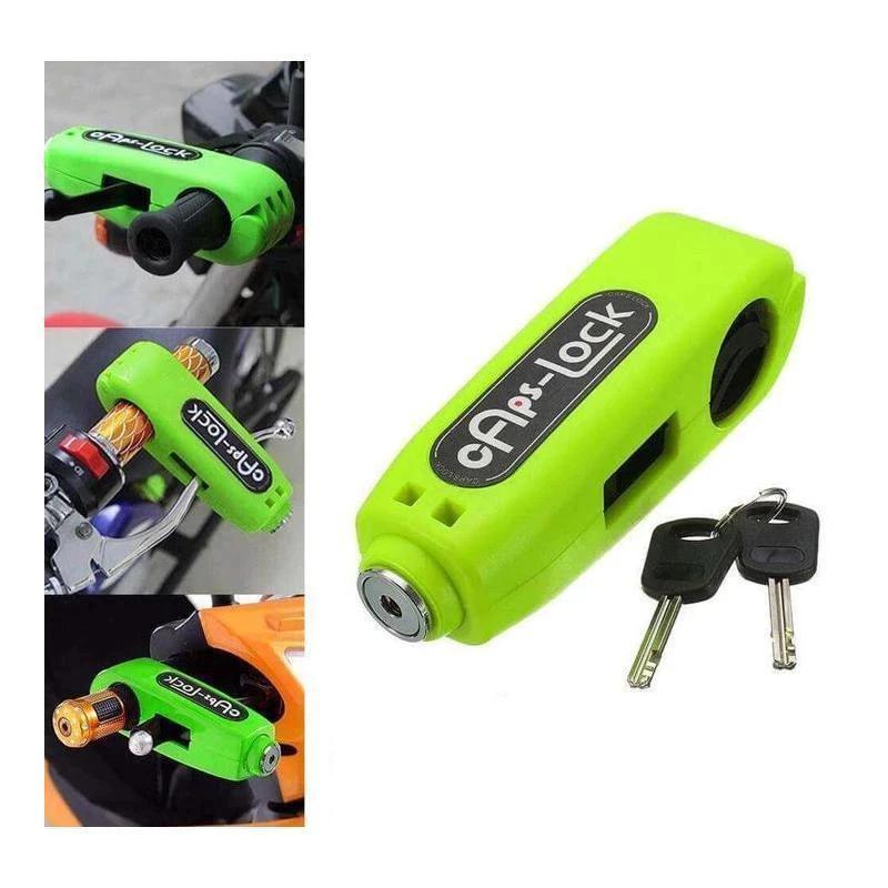 Universal anti-theft lock for motorcycle scooter handle grip by Bowlift